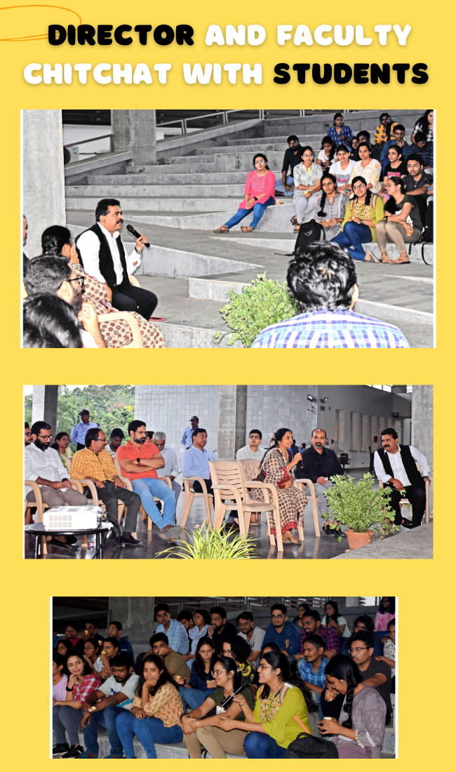 Director and Faculty Chitchat With Students