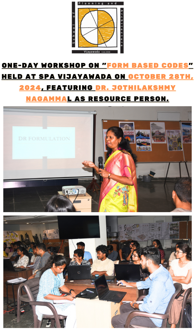 Workshop on Form Based Codes