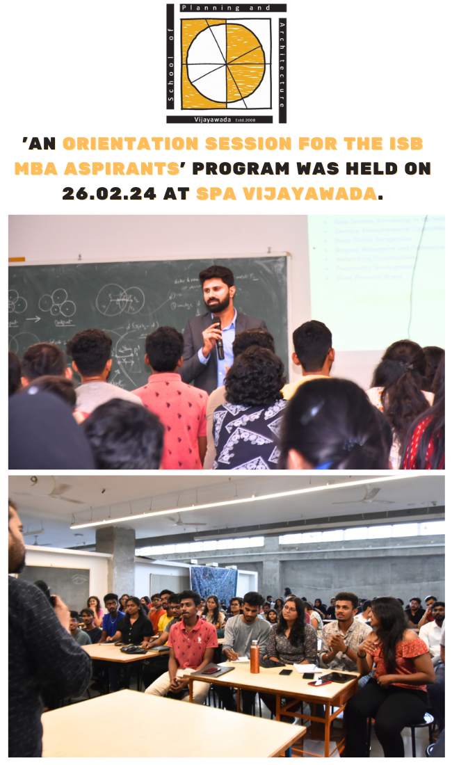 Orientation Session for MBA