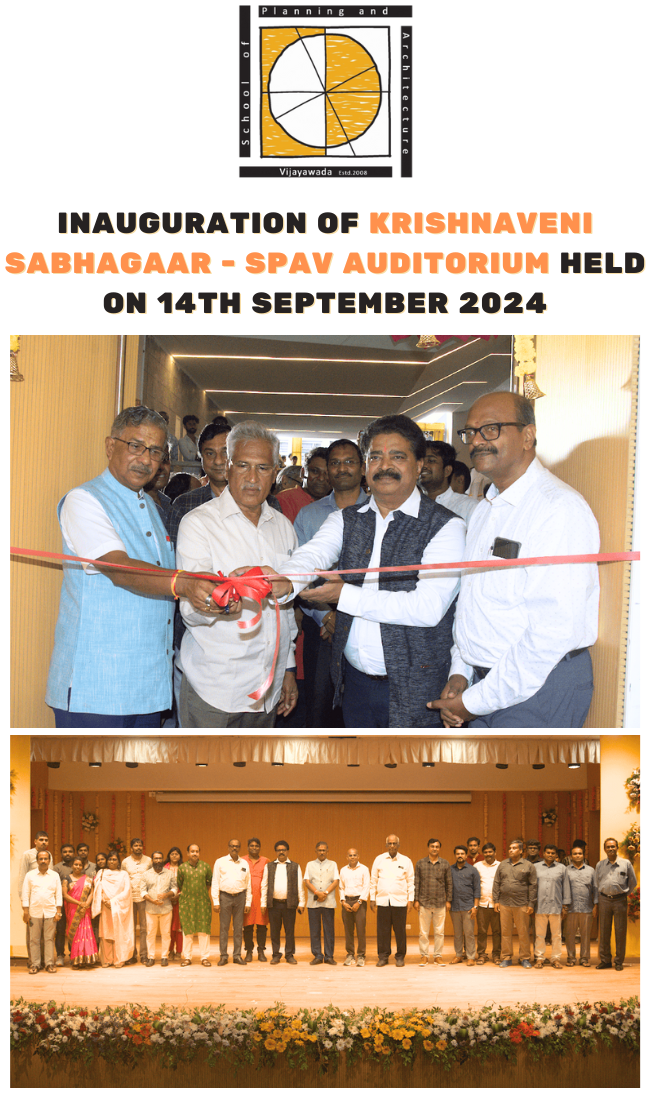 Inauguration of SPAV Auditorium