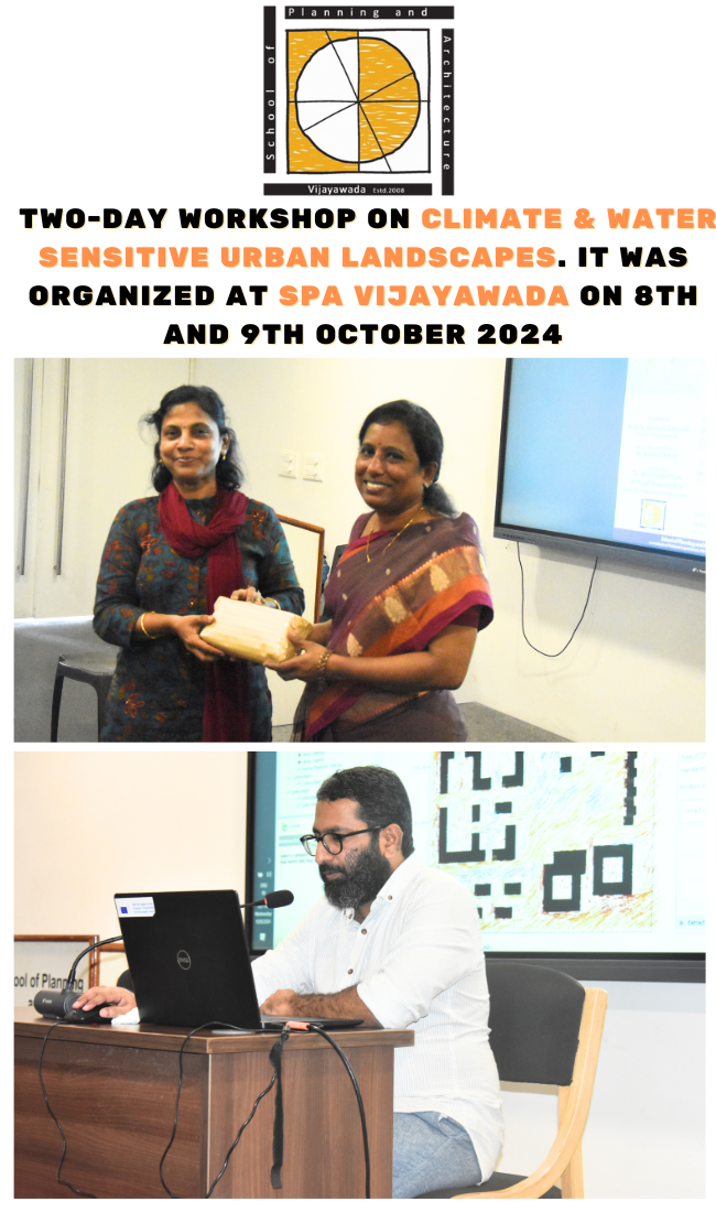 Climate Water Sensitive Urban Workshop