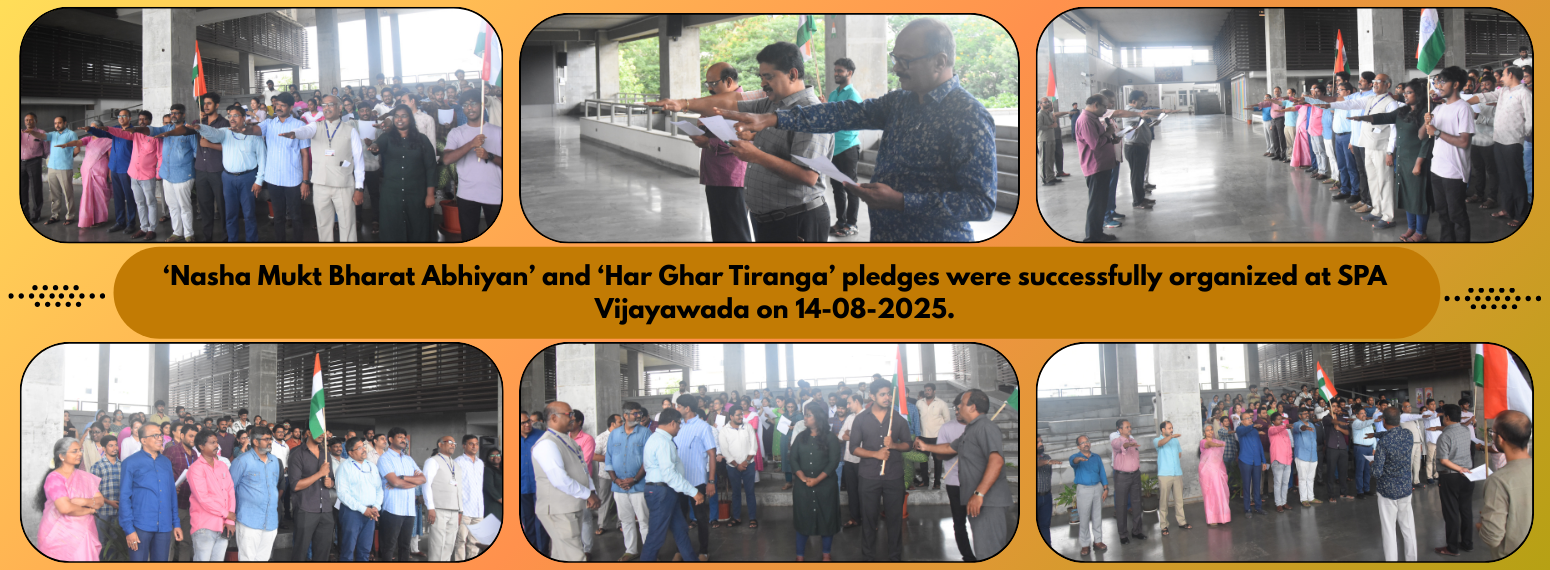 Nasha Mukt Bharat Abhiyan Pledge at SPA Vijayawada on 13.08.2025