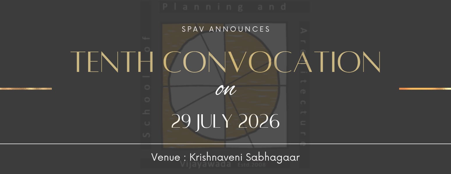 10th Convocation 2026 SPA Vijayawada