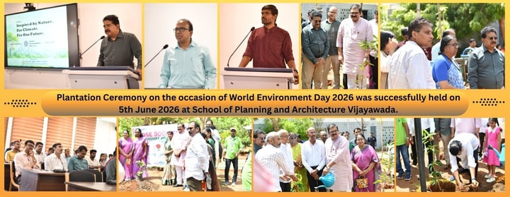Plantation Ceremony celebrating World Environment Day 2026 at SPA Vijayawada