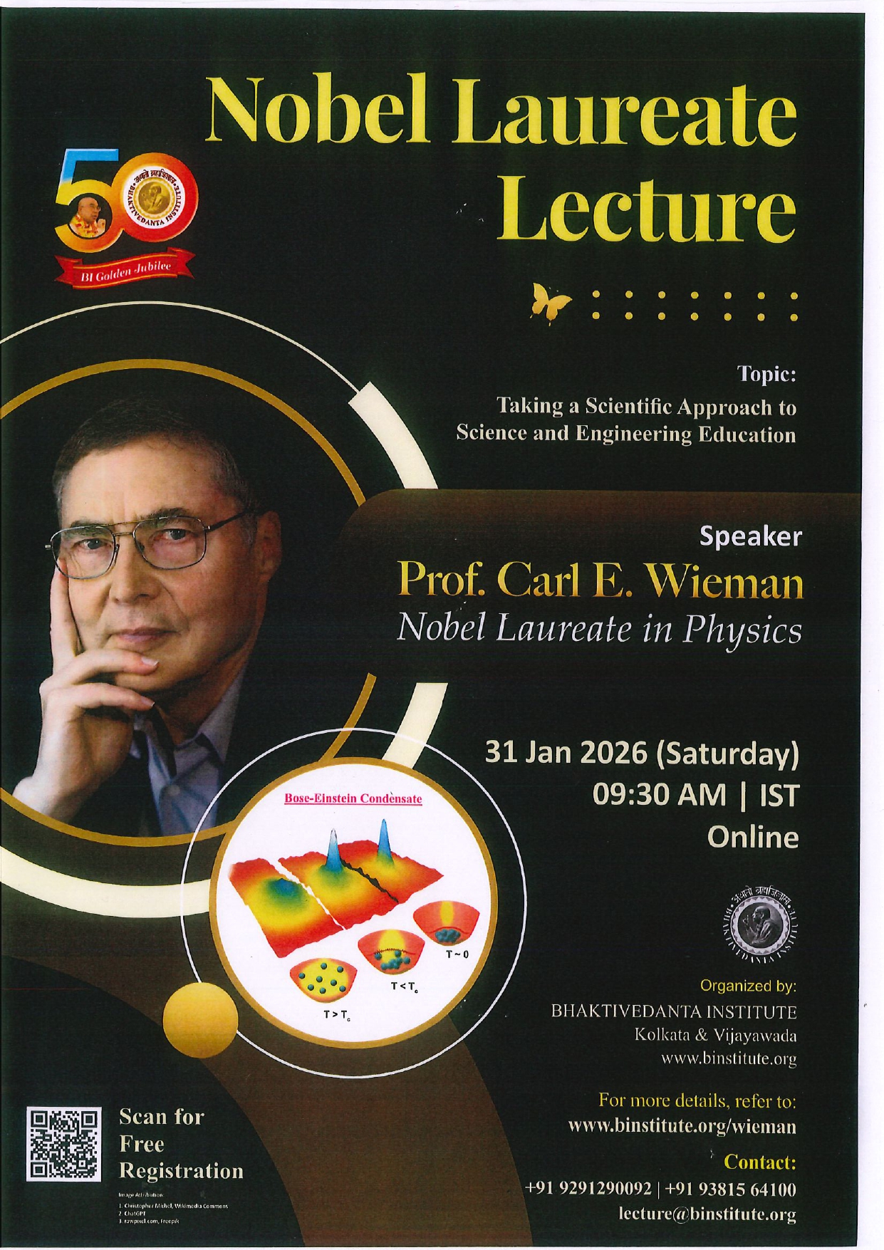 Taking a Scientific Approach to Science and Engineering Education – Prof. Carl E. Wieman