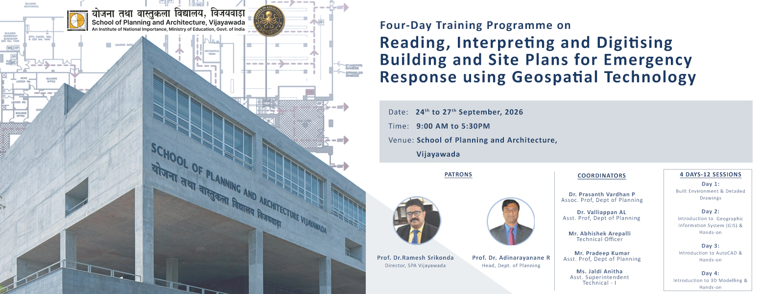 Reading, Interpreting and Digitising Building and Site Plans for Emergency Response using Geospatial Technology