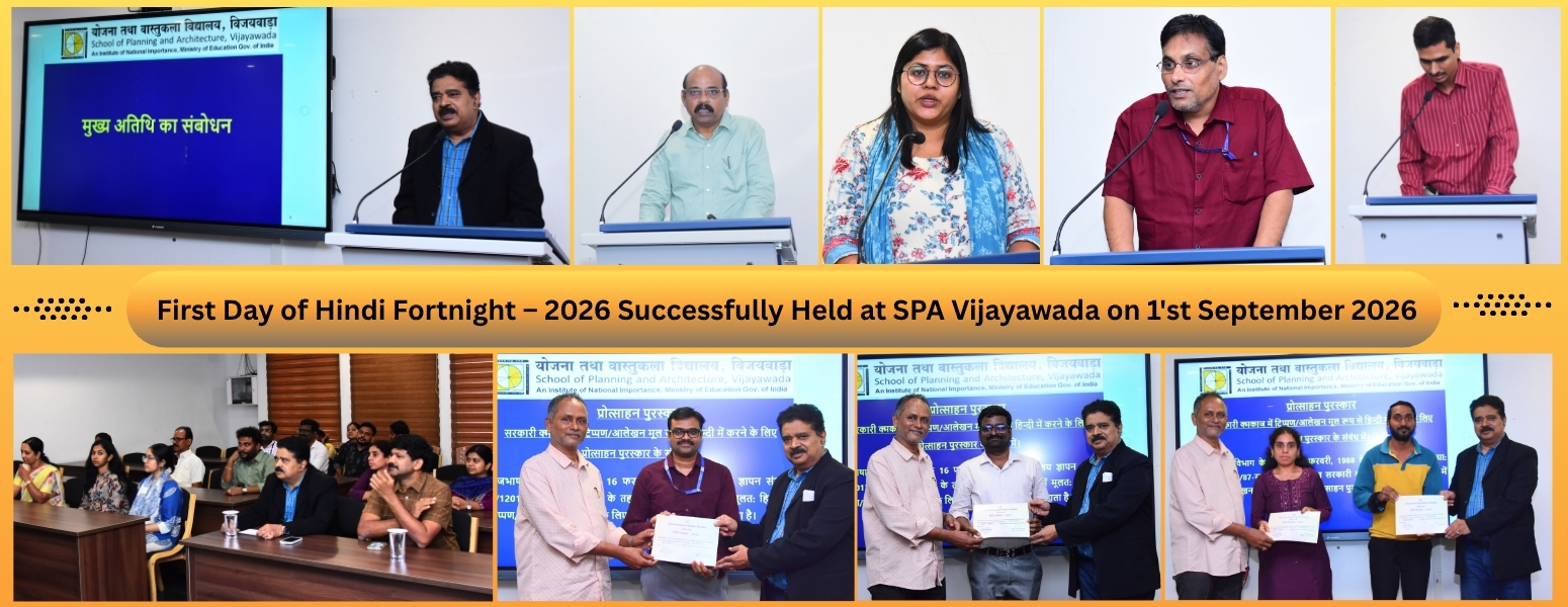 One-Day National Conference on Sustainable Water Management for Urban & Rural Andhra Pradesh Successfully Held at SPA Vijayawada on 29 August 2026